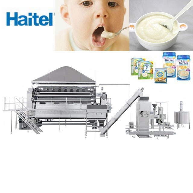 Van het de Babyvoedsel van de gluten Vrije Korrel Onmiddellijke PLC van het de Verwerkingsmateriaal Controle