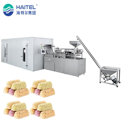 PLC Gecontroleerde Productielijn van de Haverchocolade voor Snackfabriek 1000 Kg/u