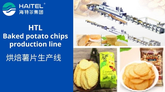 Roestvrij staal Automatische Bakkerij die tot Machine voor Chips maken 400 Kg/Hour