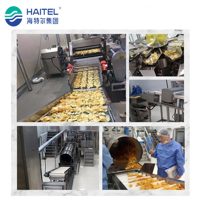 Automatische Bakkerij die de Aardappel Chips Production Line 200kg/H maakt van de Machinesamenstelling